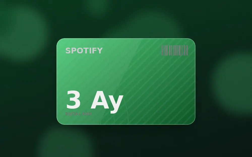 Spotify Premium 3 Aylık Kod