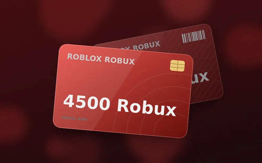 Roblox 4500 Robux Hediye Kartı