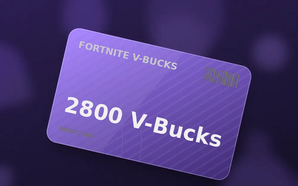 Fortnite 2800 V-Bucks Kartı