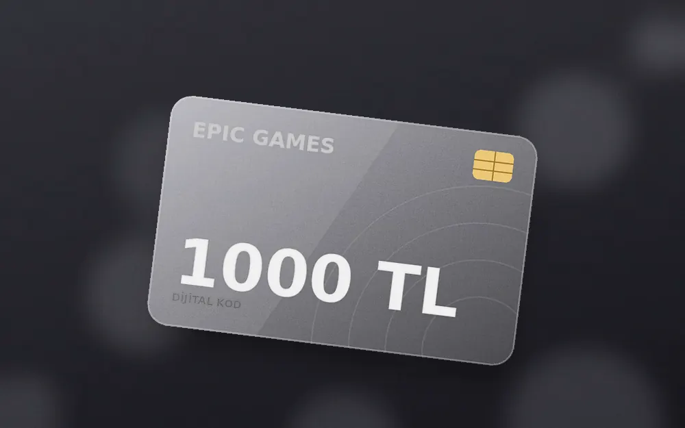 Epic Games 1000 TL Cüzdan Kodu