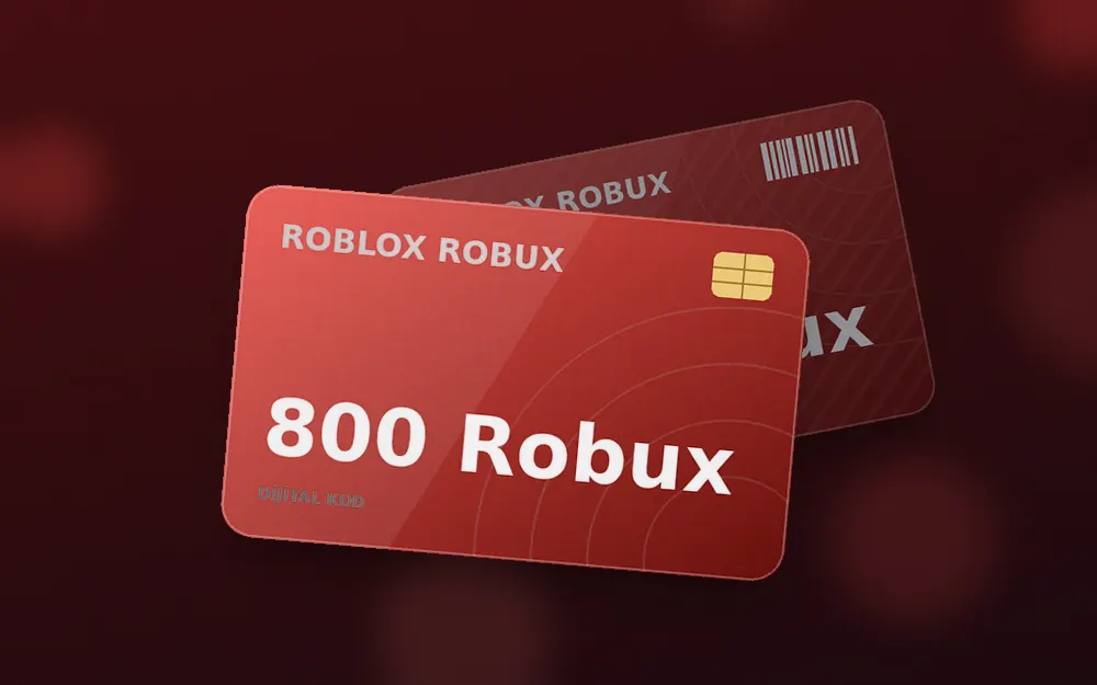 Roblox 800 Robux Hediye Kartı
