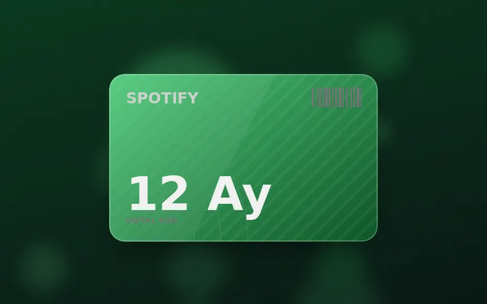 Spotify Premium 12 Aylık Kod